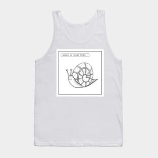 Snails in Tudor times Tank Top